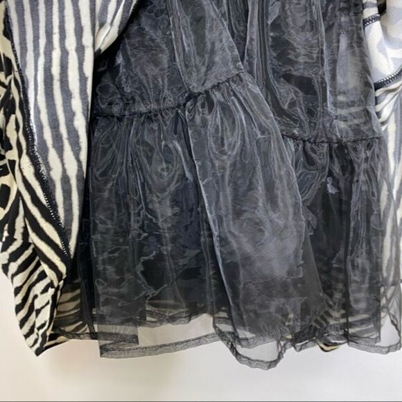 Anthropologie Tracy Reese Strapless Printed Midi Dress Size 8 - Picture 14 of 15